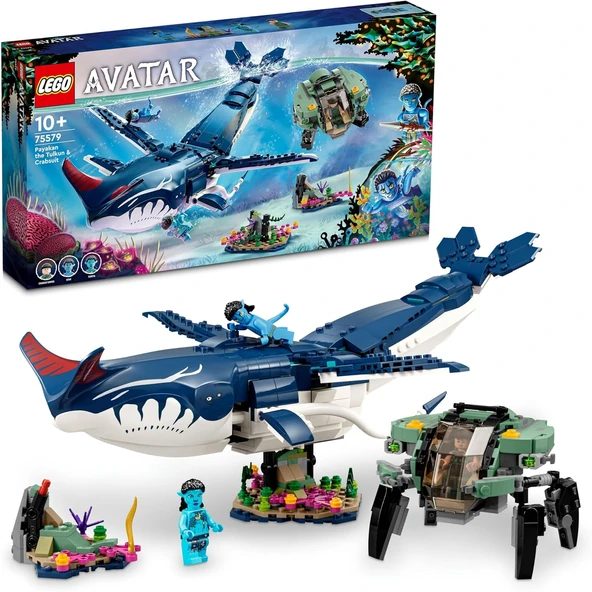 Lego® Avatar Payakan Tulkun Ve Yengeç Zırhı 75579-10 Yaş Ve Üzeri Için 3 Minifigürlü Eğlenceli Kolek ürün görseli 1