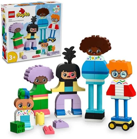 Lego Duplo Kasabası İnşa Edilebilen Duygulu İnsanlar 10423-3 Yaş Ve Üzeri Çocuklar Için Eğitici Oyun ürün görseli 1