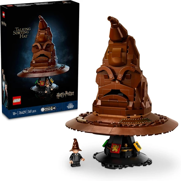 Lego Harry Potter Konuşan Seçmen Şapka 76429 - Yetişkin Harry Potter Hayranları Için Koleksiyonluk Y ürün görseli 1