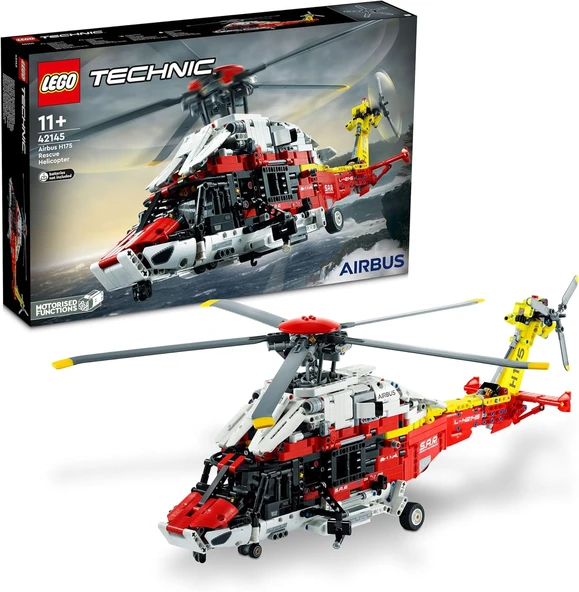 Lego® Technic Airbus H175 Kurtarma Helikopteri 42145-11 Yaş Ve Üzeri Çocuklara Helikopterin Nasıl Ça ürün görseli 1