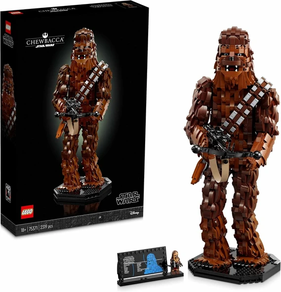 Lego® Star Wars™ Chewbacca™ 75371 - Yetişkinler Için İnşa Edilebilen Koleksiyonluk Figür Yapım Seti ürün görseli 1