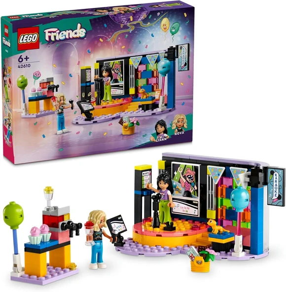 Lego Friends Karaoke Müzik Partisi 42610-6 Yaş Ve Üzeri Çocuklar Için Sahne İçeren Yaratıcı Oyuncak ürün görseli 1