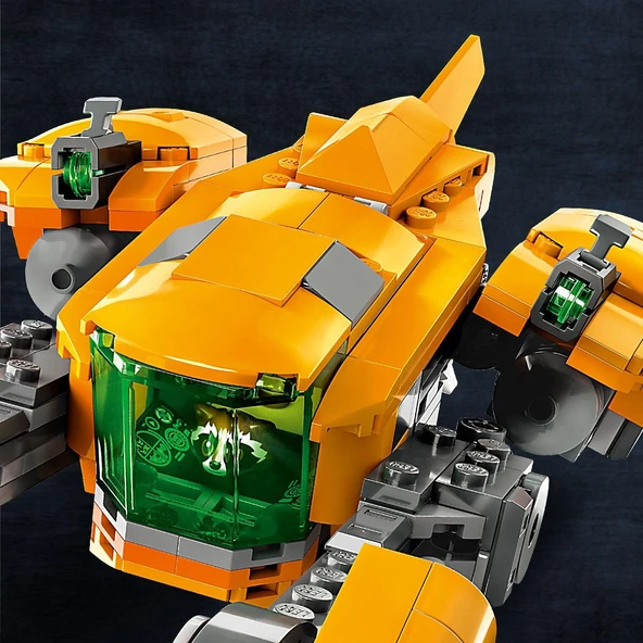Lego Marvel Bebek Rocket’In Gemisi 76254 - Resim 6