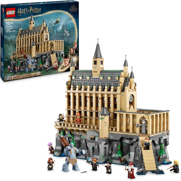 Lego Harry Potter Hogwarts Şatosu: Büyük Salon 76435 – 10 Yaş Ve Üzeri Harry Potter Hayranları İçin ürün görseli 1