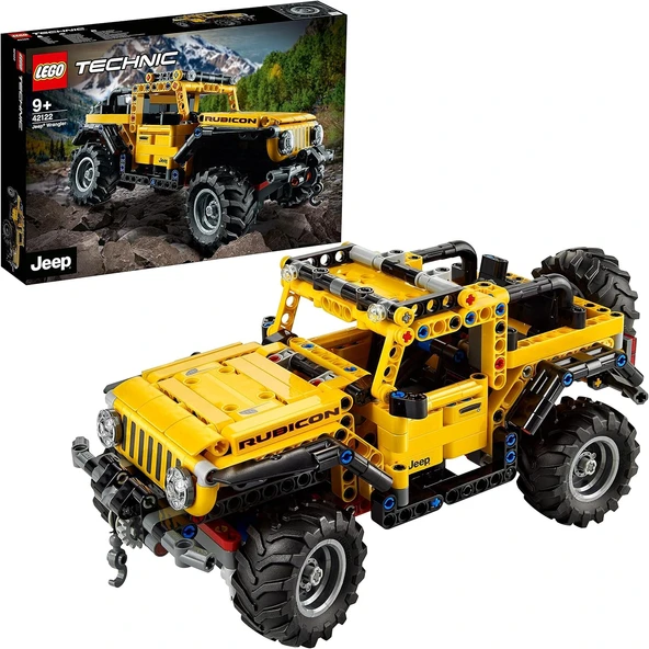 Lego Technic Jeep Wrangler 42122 - 9 Yaş Ve Üzeri Yüksek Performanslı Oyuncak Arabaları Seven Çocukl ürün görseli 1