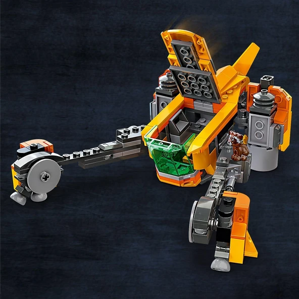 Lego Marvel Bebek Rocket’In Gemisi 76254 - Resim 4