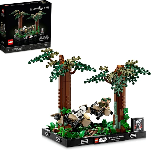 Lego Star Wars Endor Hız Motoru Takibi Dioraması 75353 ürün görseli 1