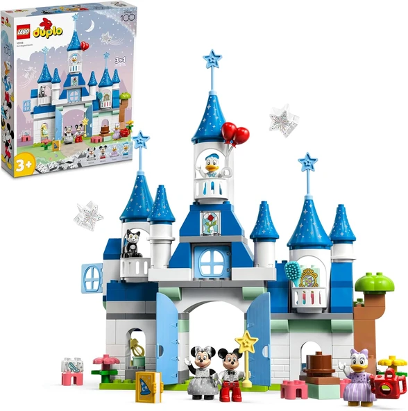 Lego® Duplo® | Disney 3’Ü 1 Arada Sihirli Şato 10998-3 Yaş Ve Üzeri Çocuklar Için Hayal Gücüne Dayal ürün görseli 1