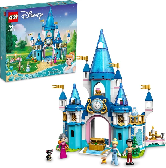 Lego® | Disney Princess™ Sindirella Ve Yakışıklı Prens’In Şatosu 43206-5 Yaş Ve Üzeri Hayal Gücü Gen ürün görseli 1