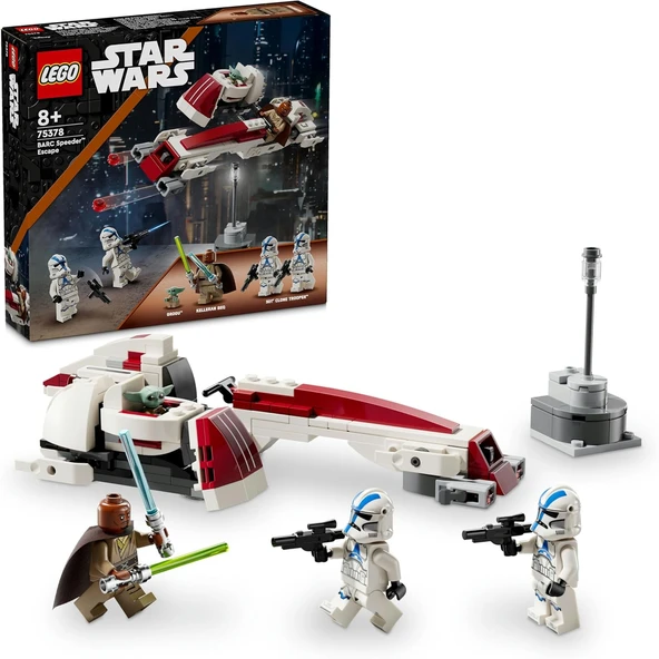Lego Star Wars: The Mandalorian Barc Motoru Kaçışı 75378 8 Yaş Ve Üzeri Star Wars Sevenler Için Kole ürün görseli 1