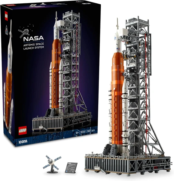 Lego Icons Nasa Artemis Uzay Fırlatma Sistemi 10341 - Yetişkinler Için Koleksiyonluk Yaratıcı Model ürün görseli 1