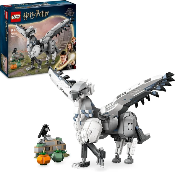 Lego Harry Potter Şahgaga 76427-9 Yaş Ve Üzeri Harry Potter Hayranları Için Hipogrif Modeli Yapım Se ürün görseli 1