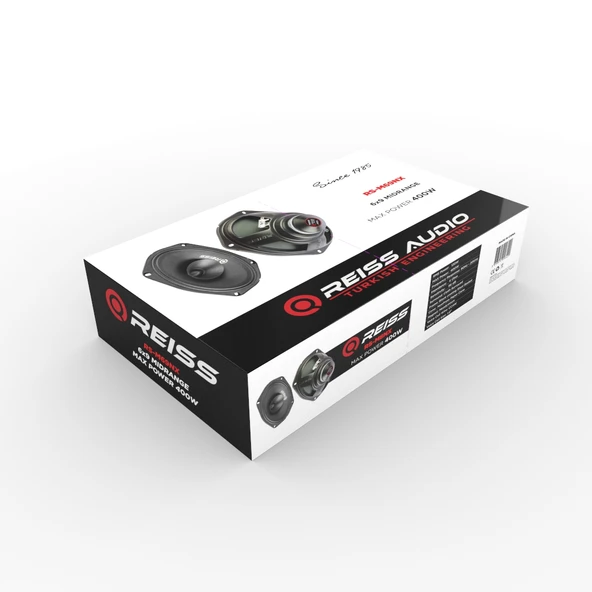 Reiss RS-M69NX 6×9 Inch Mid-Range Speaker Mıdrange 400WATT - Resim 5