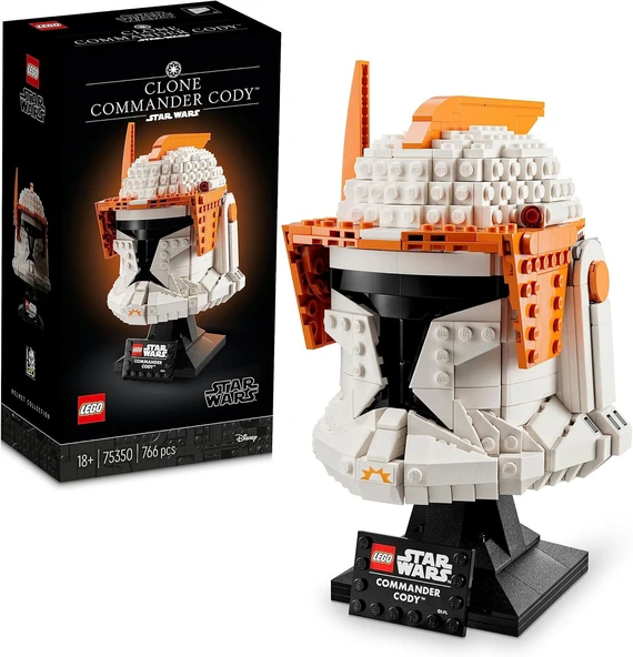 Lego Star Wars Klon Komutanı Cody Kaskı 75350 - Yetişkinler İçin Koleksiyonluk Sergileme Modeli Yapı ürün görseli 1
