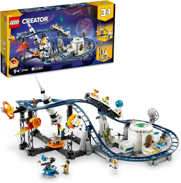Lego® Creator Uzay Hız Treni 31142-9 Yaş Ve Üzeri Çocuklar Için Hız Treni, Kule Ve Atlıkarınca İçere ürün görseli 1