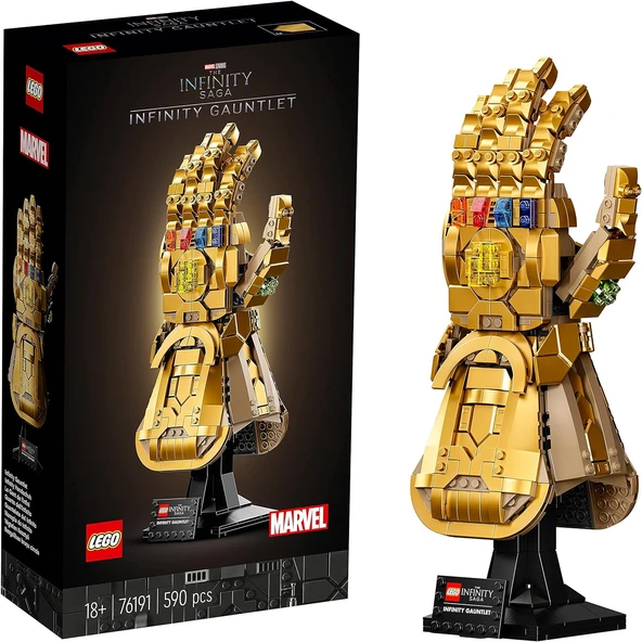 Lego Marvel Sonsuzluk Eldiveni 76191 - Yetişkin Süper Kahraman Sevenler İçin Yaratıcı Oyuncak Yapım ürün görseli 1