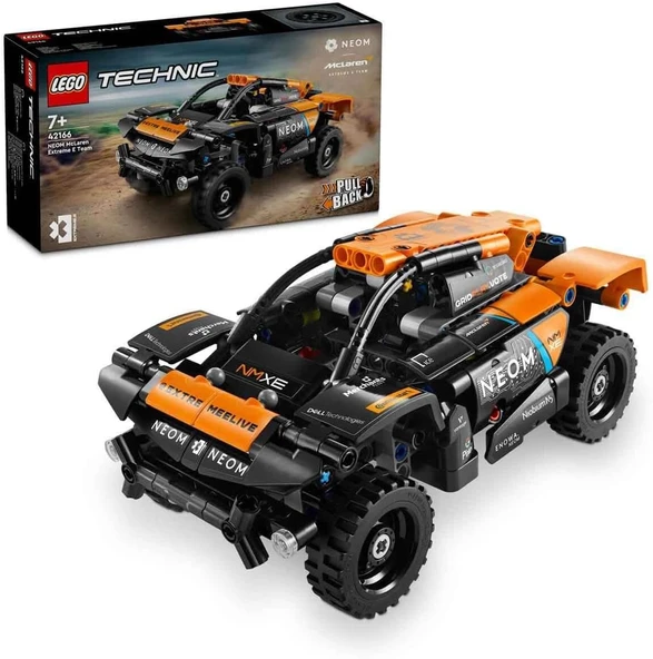 Lego Technic Neom Mclaren Extreme E Race Car 42166-7 Yaş Ve Üzeri Yarış Arabası Seven Çocuklar Için ürün görseli 1