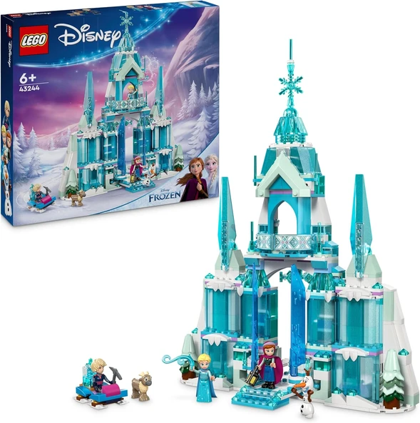 Lego ǀ Disney Princess Karlar Ülkesi Elsa’Nın Buz Sarayı 43244, 6 Yaş Ve Üzeri Çocuklar Ve Hayranlar ürün görseli 1