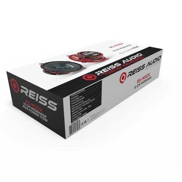 REISS AUDIO RS-M5DX 13 CM MIDRANGE 170w - Resim 3