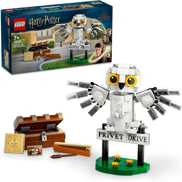 Lego Harry Potter Hedwig, Privet Drive 4 Numara’Da 76425-7 Yaş Ve Üzeri Harry Potter Hayranları Için ürün görseli 1