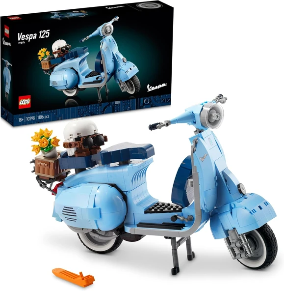 Lego® Icons Vespa 125 10298 - Yetişkinler Için Klasik Bir İtalyan Simgesinin Detaylı Ve Sergilenebil ürün görseli 1