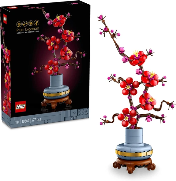 Lego Icons Erik Çiçeği 10369 - Yetişkinler Için Bakım Gerektirmeyen Dekoratif Bitki Yapım Seti (327 ürün görseli 1