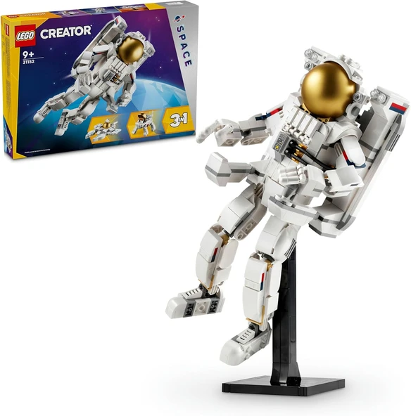 Lego Creator Uzay Astronotu 31152-9 Yaş Ve Üzeri Çocuklar Için Köpek Ve Jet Model Seçenekleri İçeren ürün görseli 1