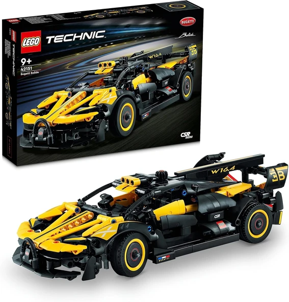 Lego® Technic Bugatti Bolide 42151-9 Yaş Ve Üzeri Çocuklar Için Oyuncak Yapım Seti (905 Parça) ürün görseli 1