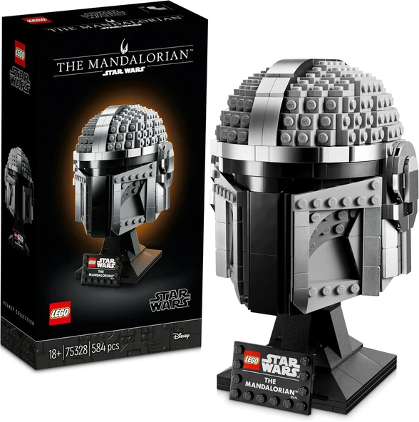 Lego® Star Wars™ Mandalorian™ Kaskı 75328 - Yetişkinler Için Koleksiyonluk Sergileme Modeli Yapım Se ürün görseli 1