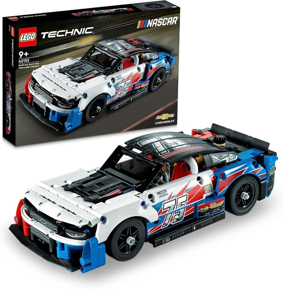 Lego Technic Nascar Yeni Nesil Chevrolet Camaro Zl1 42153-9 Yaş Ve Üzeri Çocuklar İçin Yaratıcı Oyun ürün görseli 1