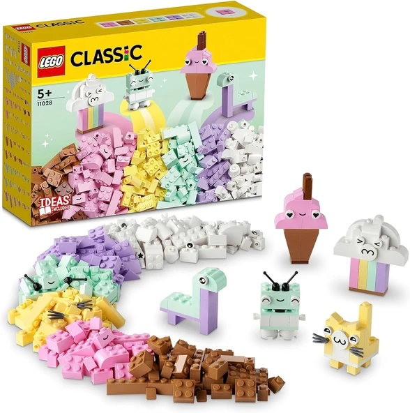 Lego Classic Yaratıcı Pastel Eğlence 11028-5 Yaş Ve Üzeri Çocuklar İçin Renkli, Yaratıcı, Eğlenirken ürün görseli 1