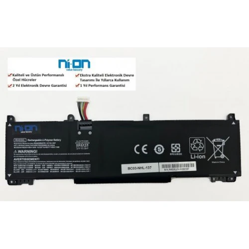Nion Hp TPN-DB0B M64307-421 uyumlu Notebook Batarya - Pil ürün görseli 1