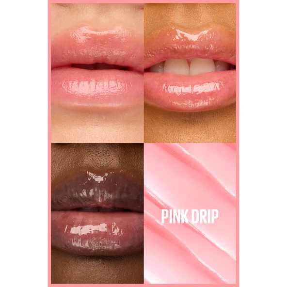 Maybelline New York Lifter Glaze Shea Yağı ve Hyalüronik Asit içeren Renkli Dudak Balmı - 02 Pink Drip ürün görseli 1