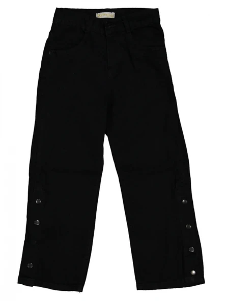 PAÇA ÇITÇITLI JEANS KIZ PANTOLON ürün görseli 1