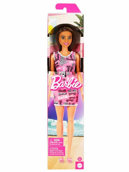 Barbie Şık Pembe Barbie Elbiseli ürün görseli 1