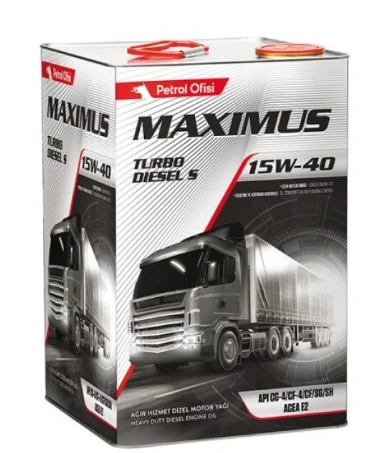 Petrol Ofisi Maximus Turbo Dizel S 15w-40 15 Kg(2024 üretim) ürün görseli 1