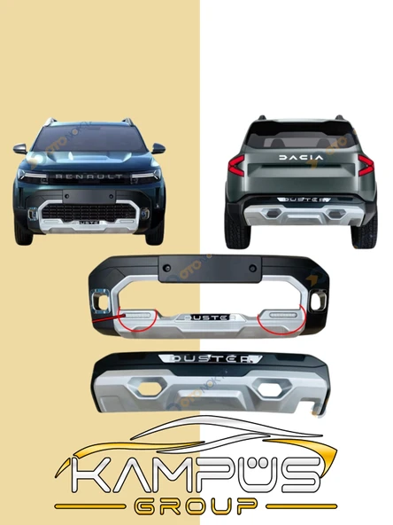 Ön Arka Koruma Renault Duster 2024- ürün görseli 1