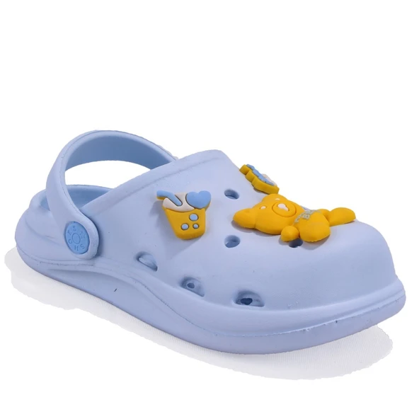 Dagoster DJA75-CRS01 Bebe Mavi Ortopedik Günlük Erkek Çocuk Cross Spor Terlik ürün görseli 1