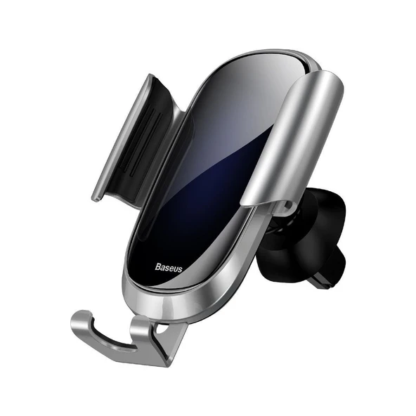 Baseus Future Gravity Araç Telefon Tutucu Gümüş Gri - Resim 2