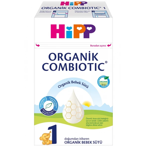 Hipp 1 Organik Combiotic Bebek Sütü 600 Gr ürün görseli 1