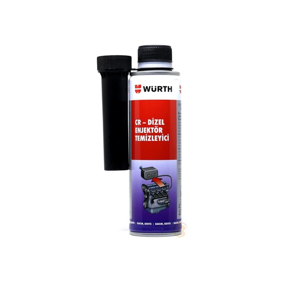 WÜRTH DİZEL YAKIT SİSTEM VE TAENJEKTÖR TEMİZLEME 300 ML ürün görseli 1