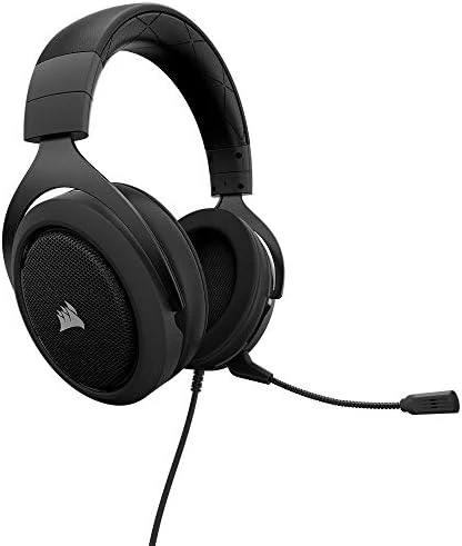 Corsair HS60 PRO Surround Oyuncu Kulaklığı, 7.1 Surround PC/Xbox One/Xbox Series X ve S/PS5 ve PS4/Nintento Switch Siyah (CA-9011213-EU) ürün görseli 1
