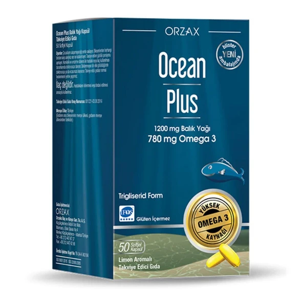 OCEAN PLUS 50 SOFT KAPSUL ürün görseli 1