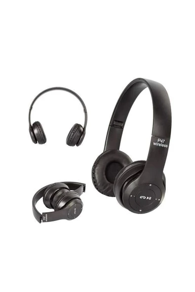 P47 Wireless Kulaklık P47 Wireless Headphone Radyolu Versiyon P47 Kulaklık P47 Bluetooth ürün görseli 1