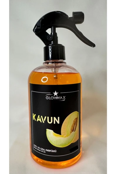 GLOWWAX Oto Ve Oda Parfümü 'kavun' Aromalı 500 Ml Triger (püskürtmeli Başlık) Hediyeli ürün görseli 1