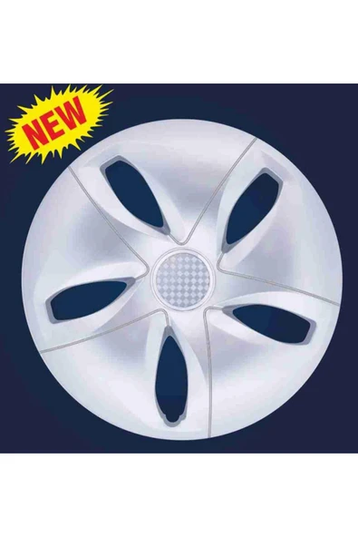 SÜLBÜS 16'' JANT KAPAĞI  4'LÜ TAKIM UNİVERSAL ürün görseli 1