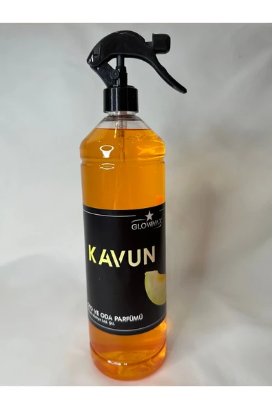 GLOWWAX Oto Ve Oda Parfümü 'kavun' Aromalı 1 Litre Triger (püskürtmeli Başlık) Hediyeli ürün görseli 1