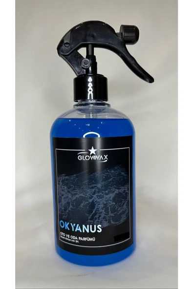 GLOWWAX Oto Ve Oda Parfümü 'okyanus' Kokusu 500 Ml Triger (püskürtmeli Başlık) Hediyeli ürün görseli 1