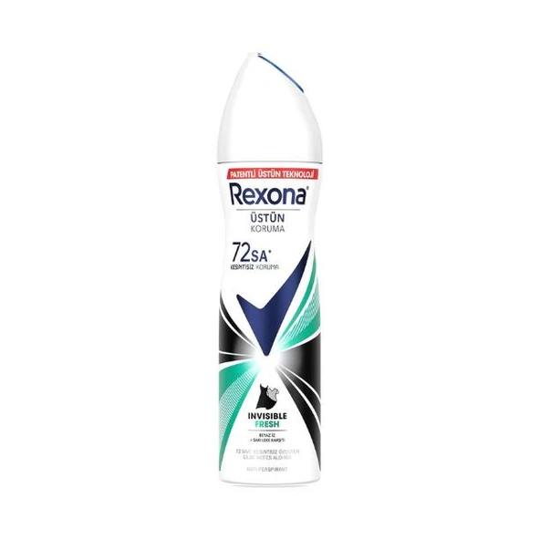 Rexona Deodorant Kadın Invisible Fresh 150 ml ürün görseli 1
