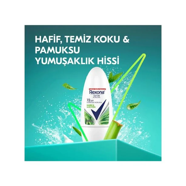 Rexona Roll On Bambu ve Aloe Vera 50 ml - Resim 4